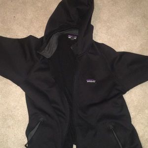 Black Patagonia Hoodie Jacket